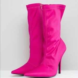 Public Desire • Danger • Heeled ankle booties